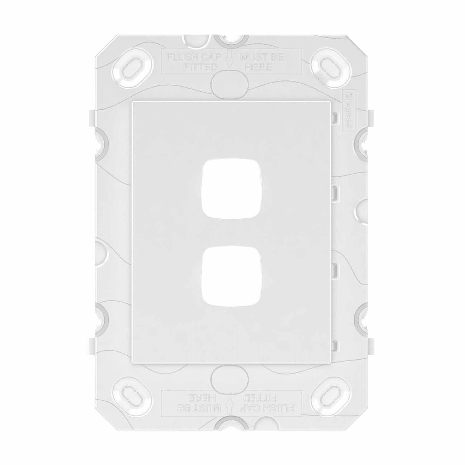 Arteor 2 Gang Switch Grid Only