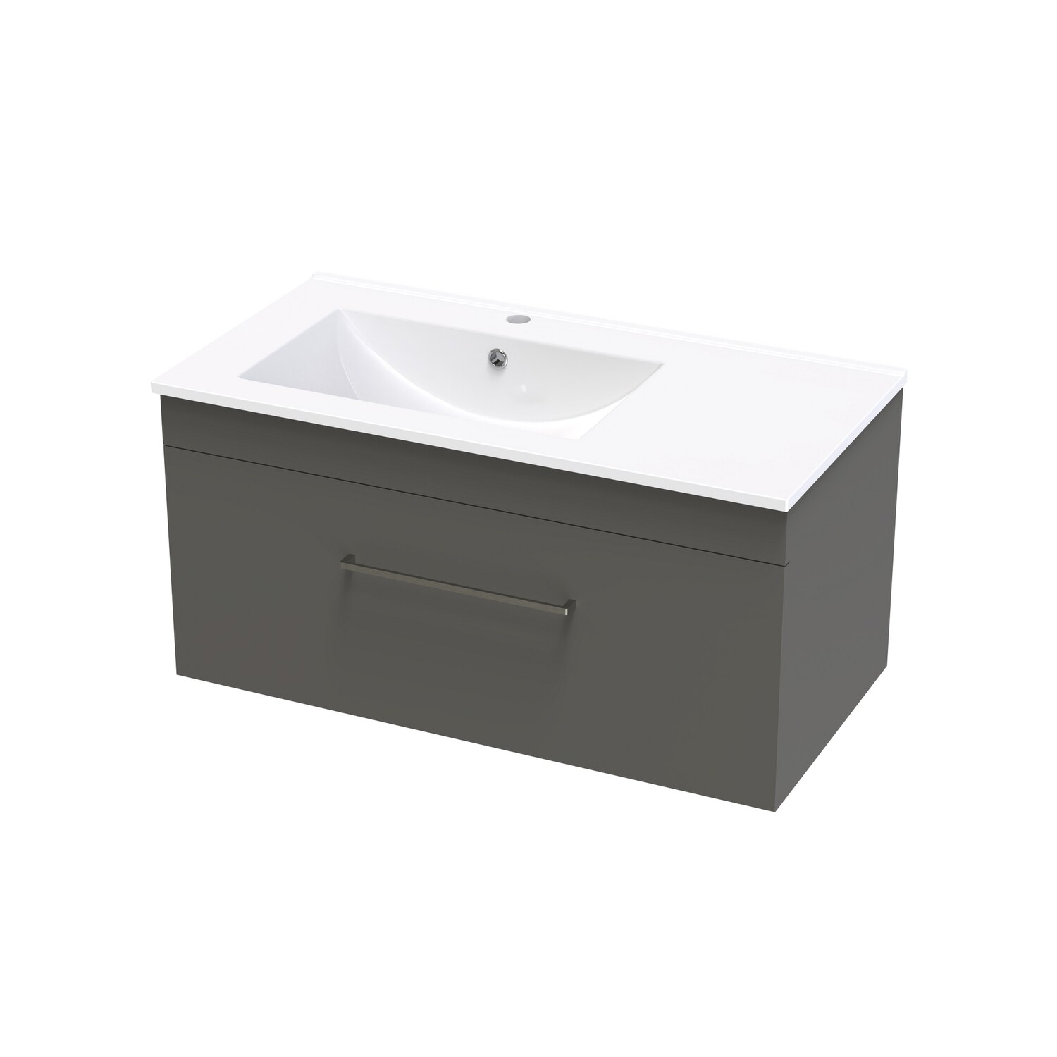 Cashmere Valley 900 Left Hand Bowl Sng Drawer Colour