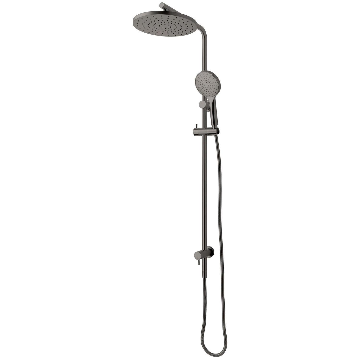 Double Head Twin Shower  Brushed Gunmetal (PVD)