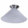 Rome DIY Batten Fix Ceiling Light Dia: 300mm, H: 153mm Brushed Chrome