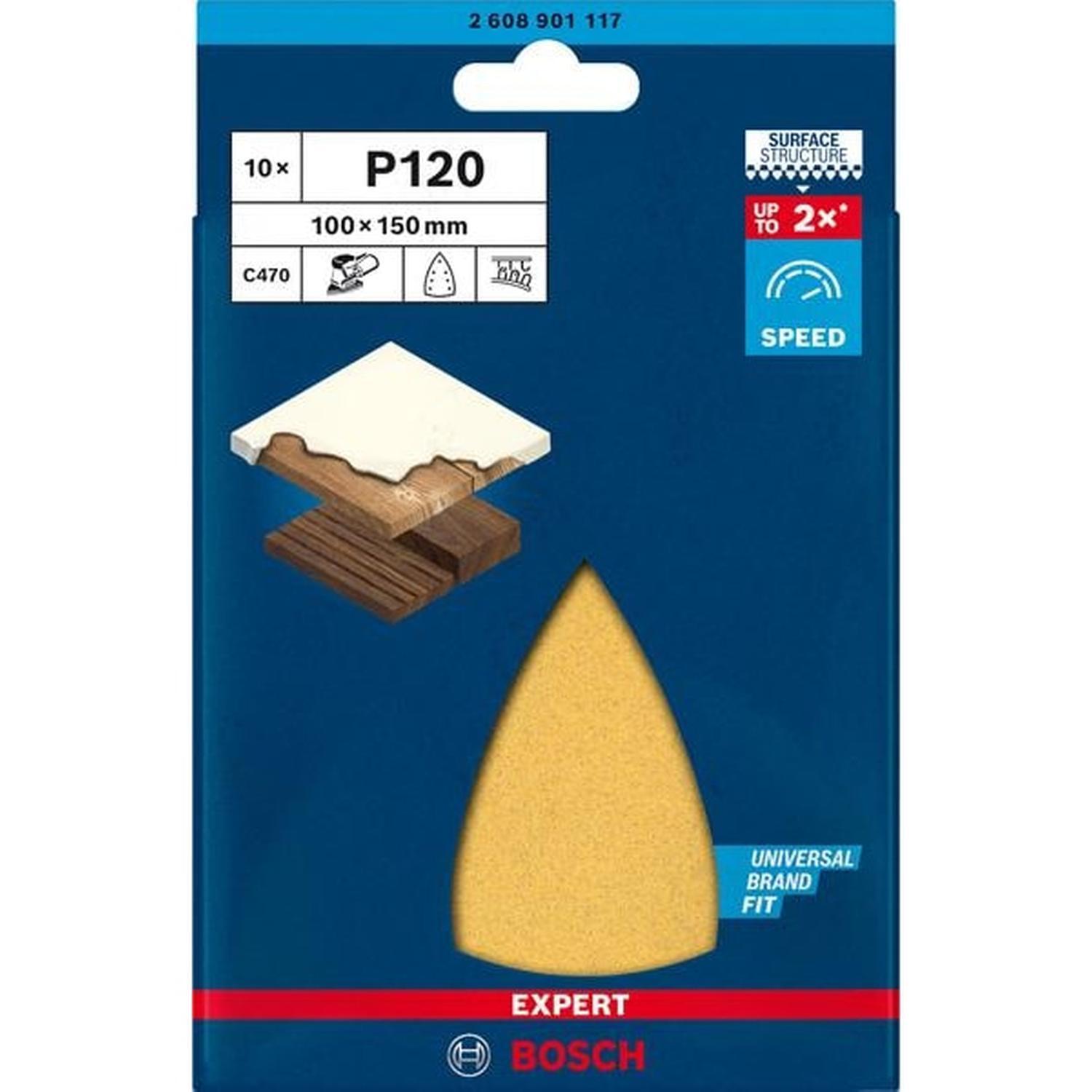 Multisanding 120G 10PK 100 x 150mm