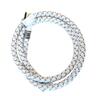 Washing Machine Hose With Elbow 2000mm White