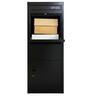 Parcel Pillar Letterbox Black