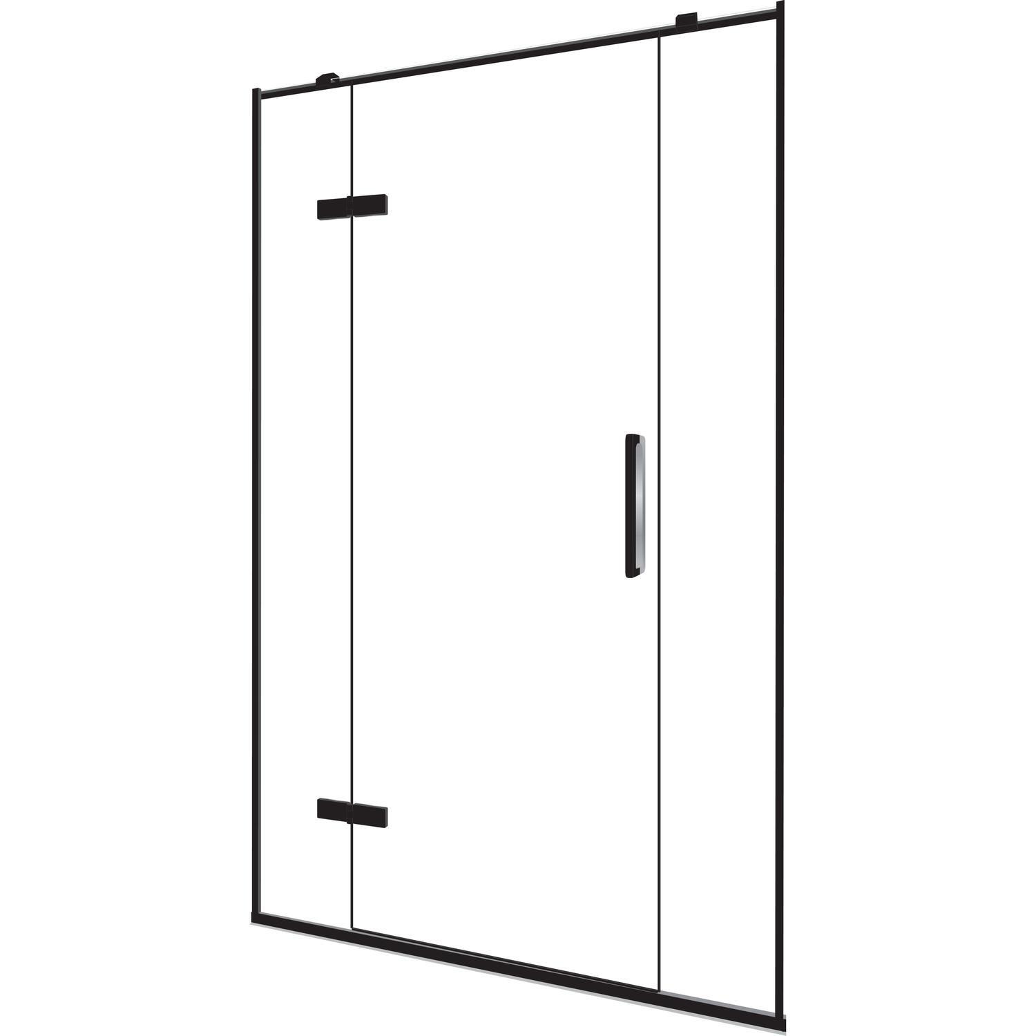 Luxury Frameless Pivot Alcove Shower Door Only