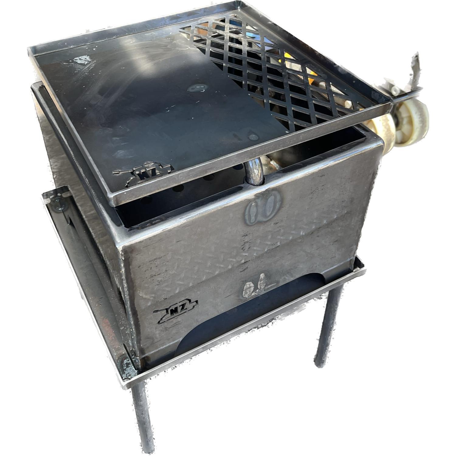 BBQ Firepit With Swinging Grate