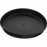 Round Saucer 20cm Black