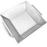 Vege Toss Heavy Duty Stainless Steel Grill Basket 300mm Square