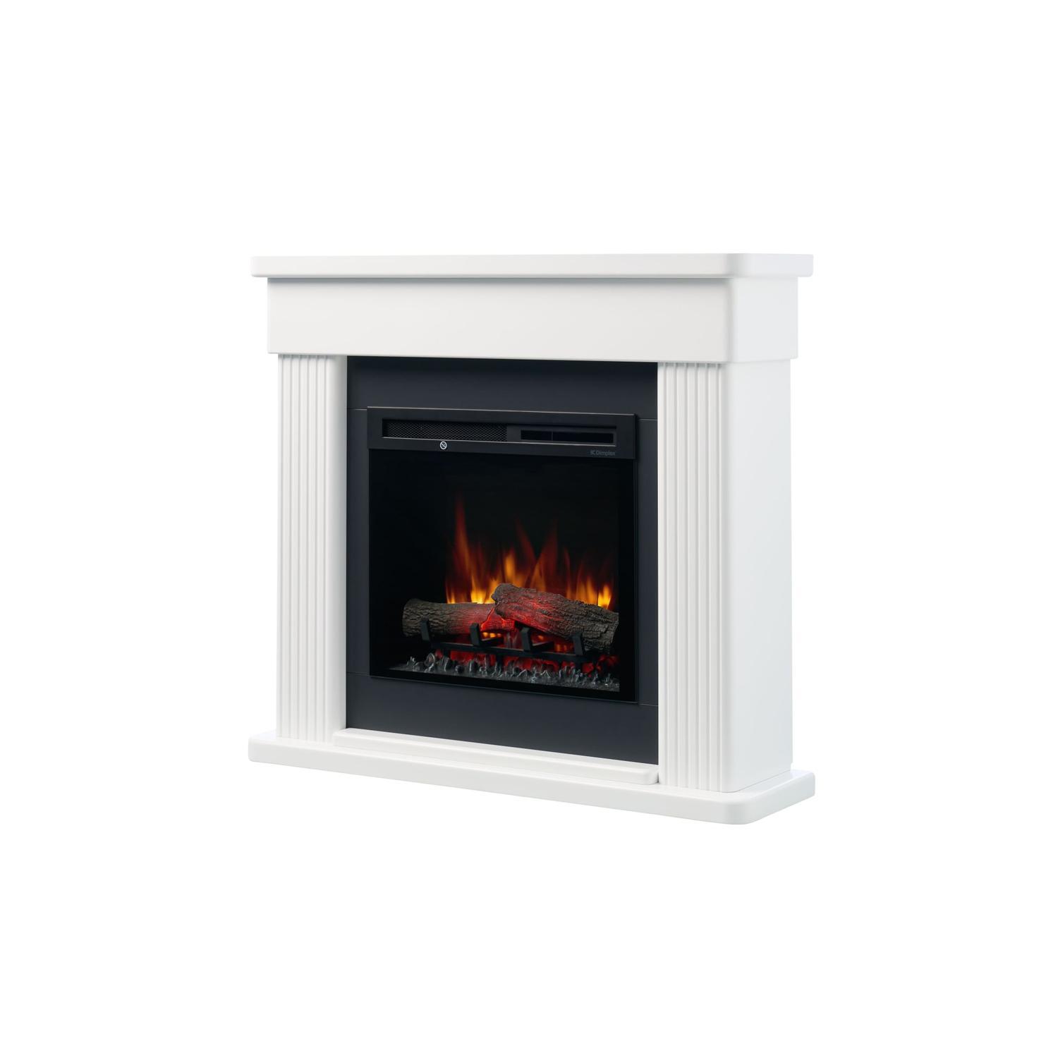 Portland Medium Electric Fire Suite 1.5kW White