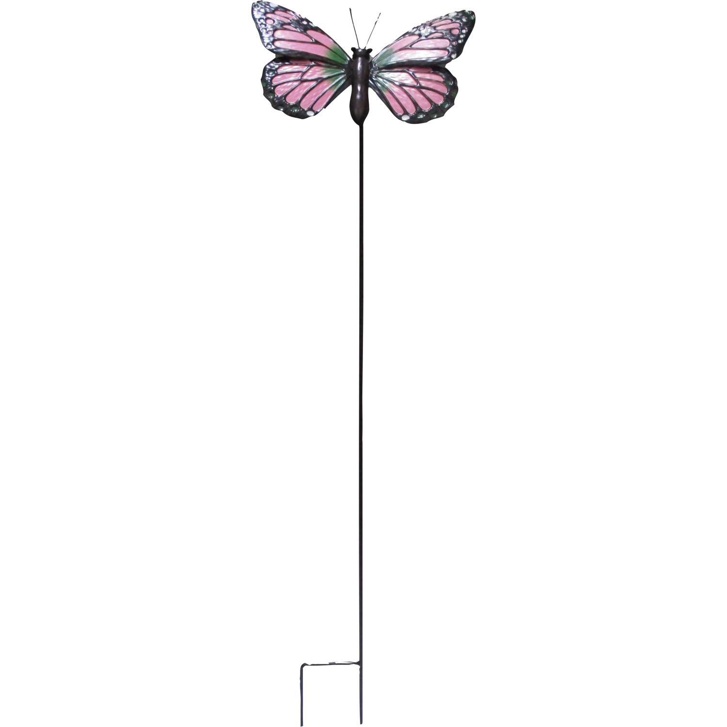 Metal Butterfly Stake Garden Décor