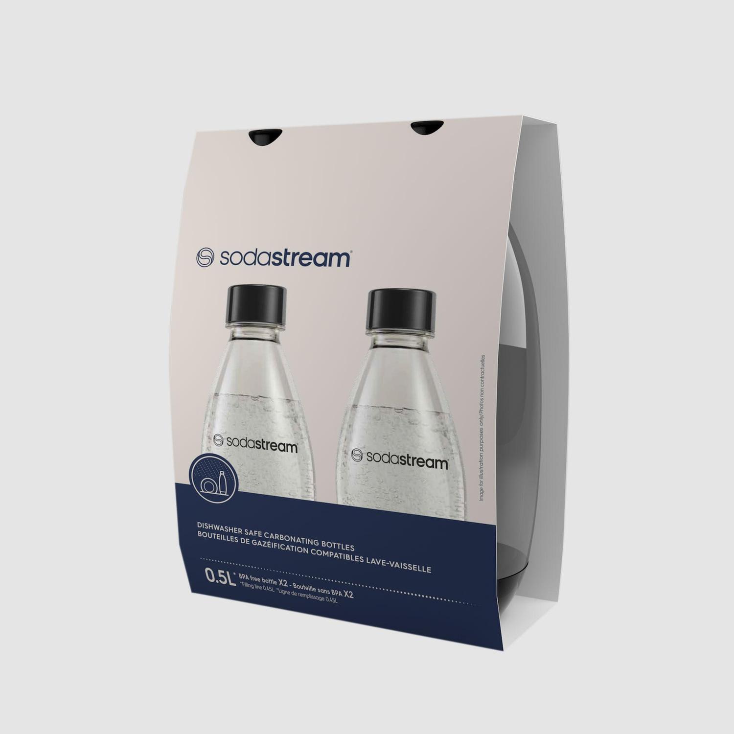 Carbonating Bottles Twin Pack 500mL