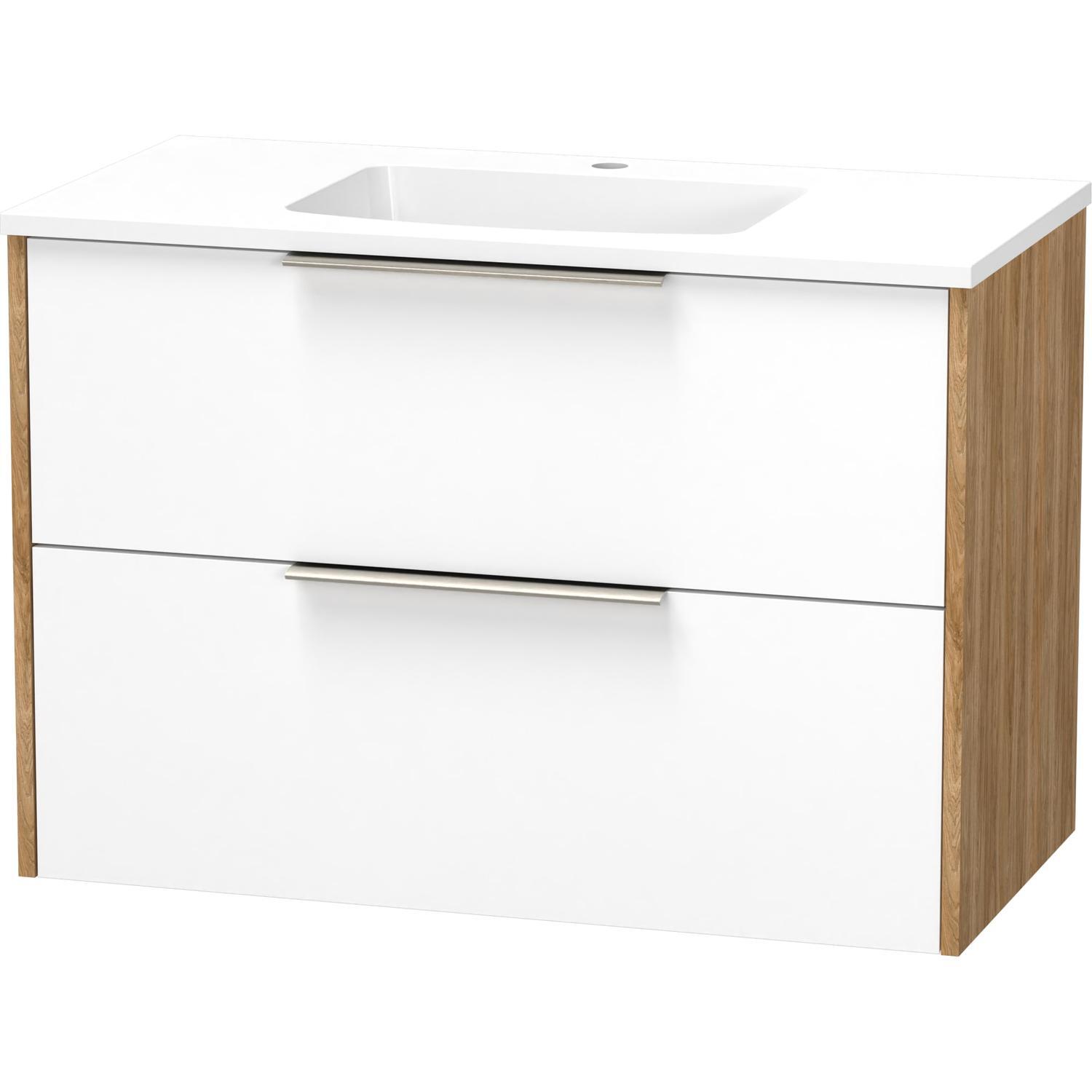 Double Drawer Wall Hung Vanity