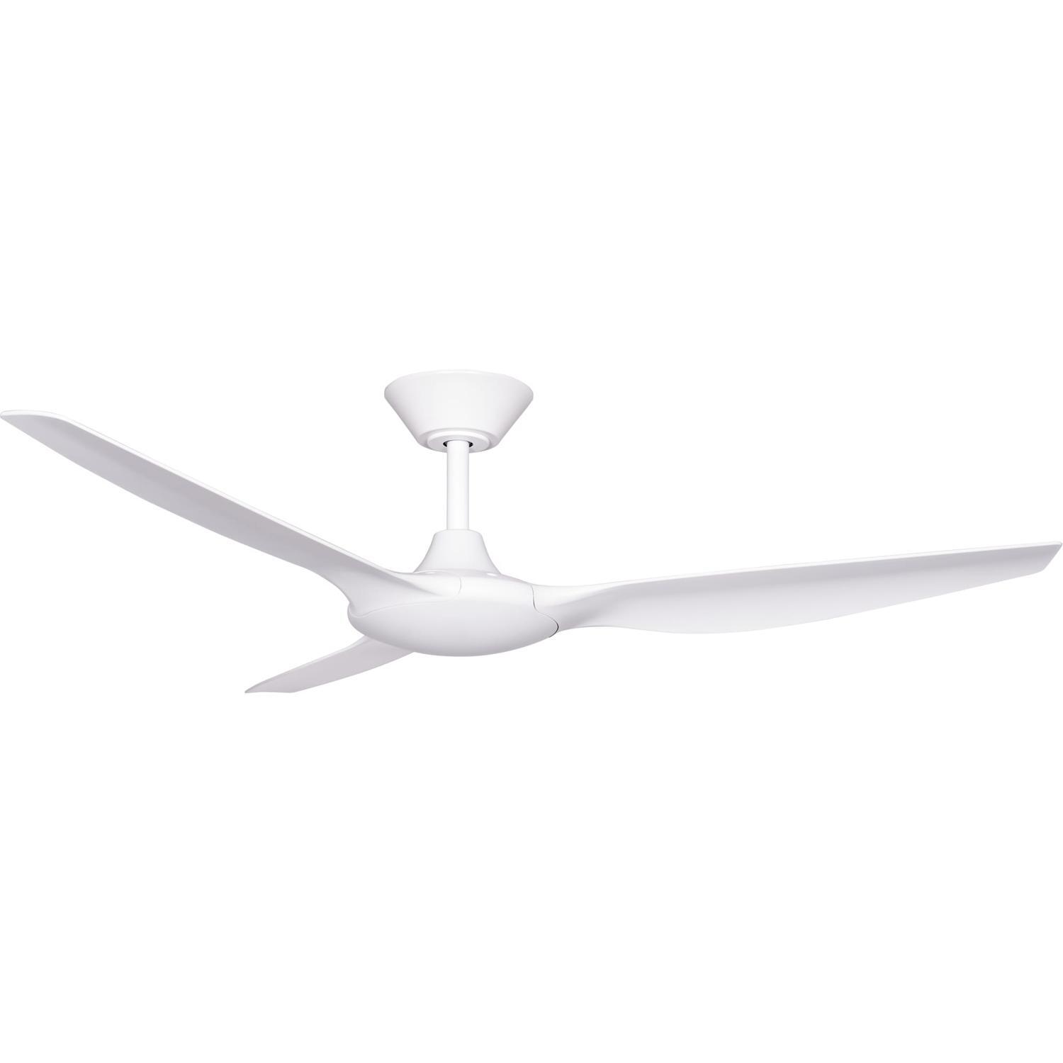 132cm White 3 Blade Ceiling Fan