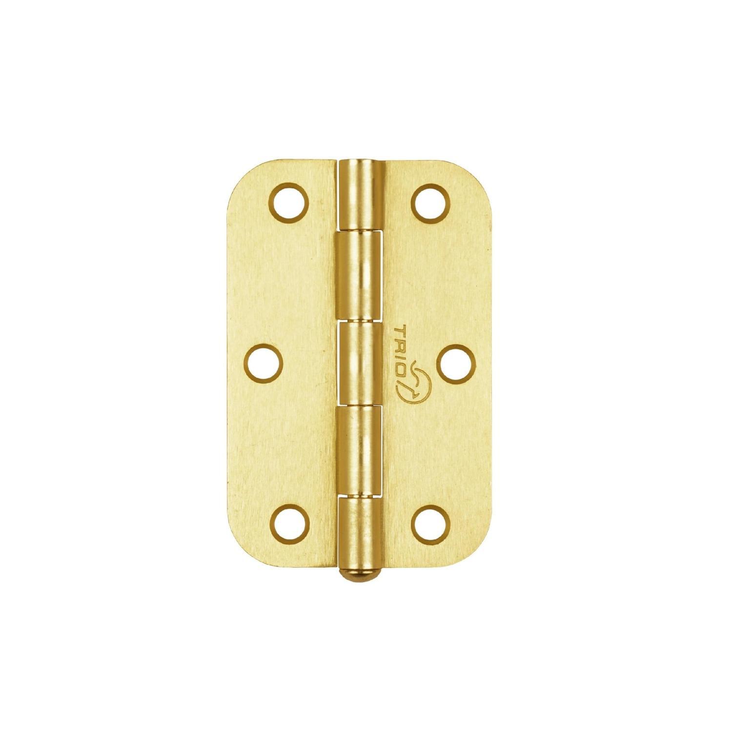 Radius Hinge Loose 89mm x 60mm x 1.5mm Matte Gold