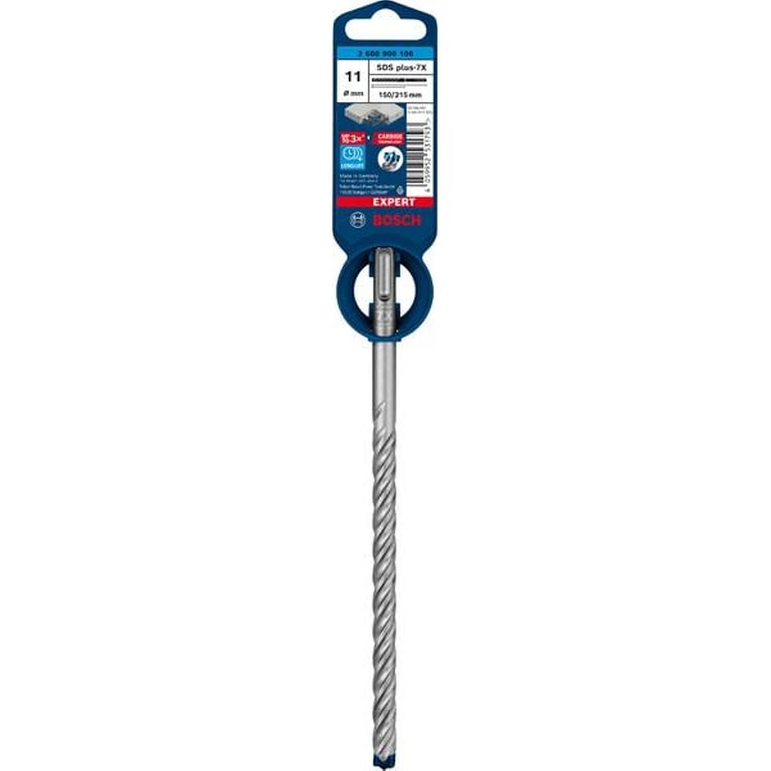 SDS Plus-7x Hammer Drill Bit 11 x 150 x 215mm