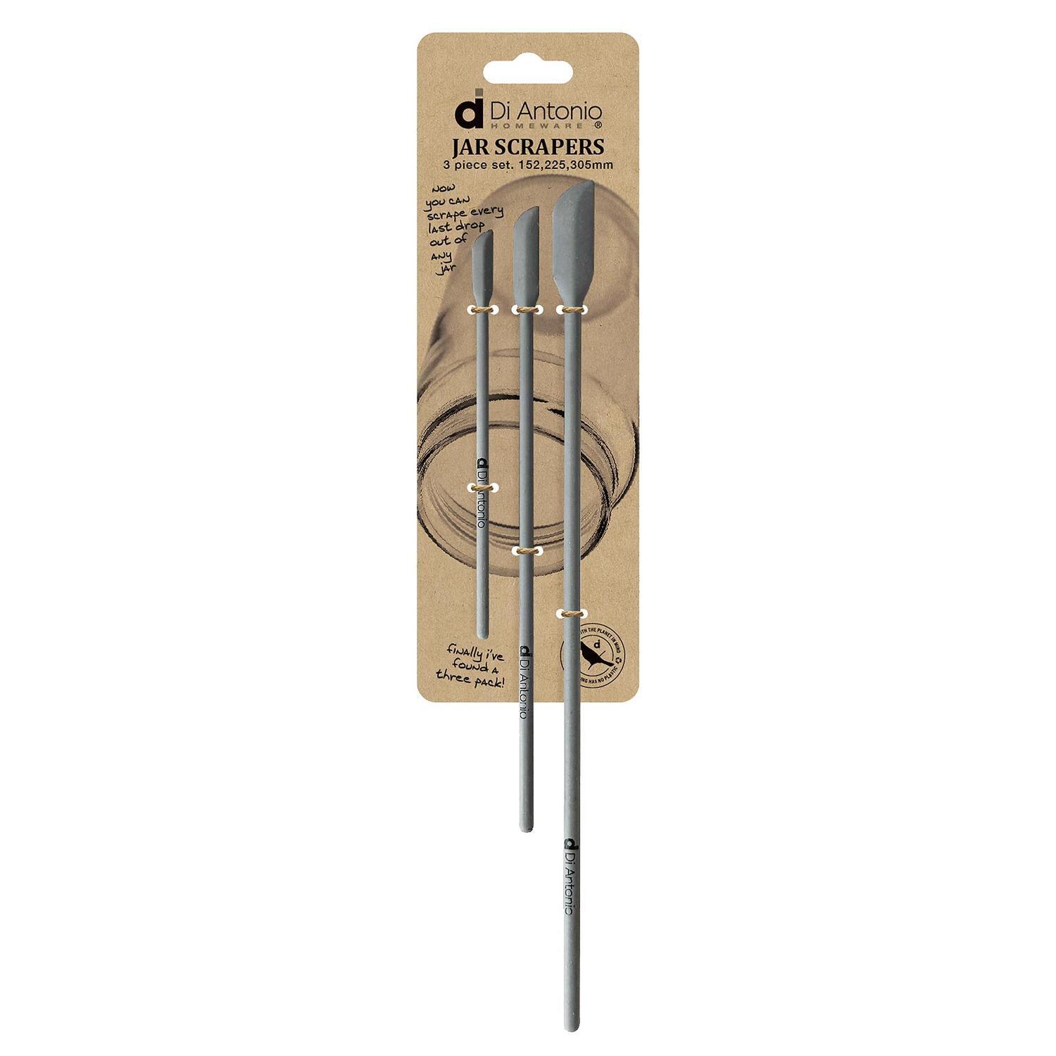 Jar Scraper Silicone Ortenza 3 Piece Set