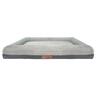 Plush Dog Bed Dark Grey XL