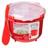 Microwave Rice Steamer 2.6 litre Red