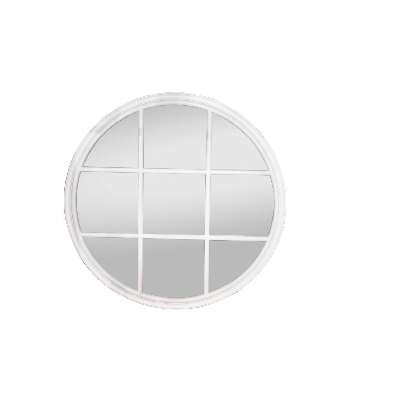 Round Window Garden Mirror