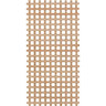 Square SS Trellis Unframed. 38x12 Premium Lath. H:1800mm, W:900mm