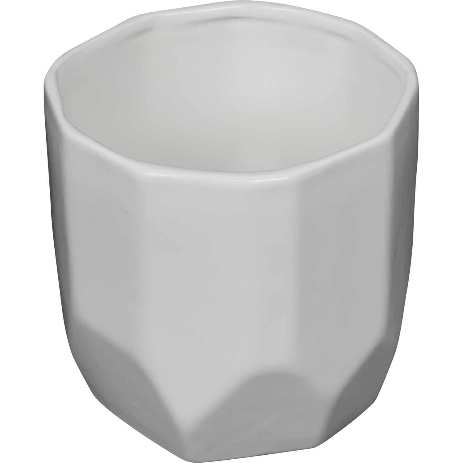 Geometric Ceramic Indoor Pot