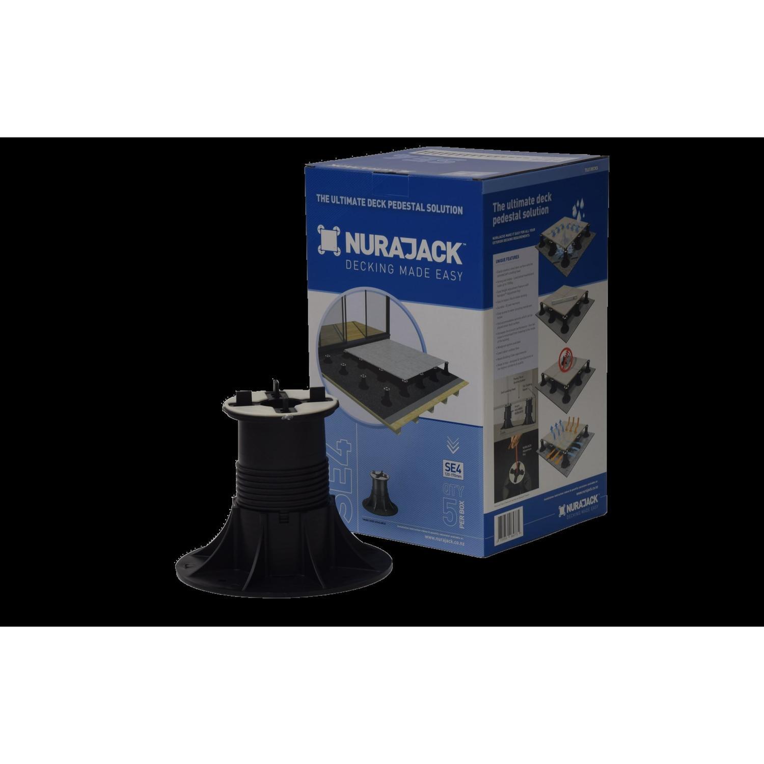 Tile Se4 120-170mm 5 Pack Black