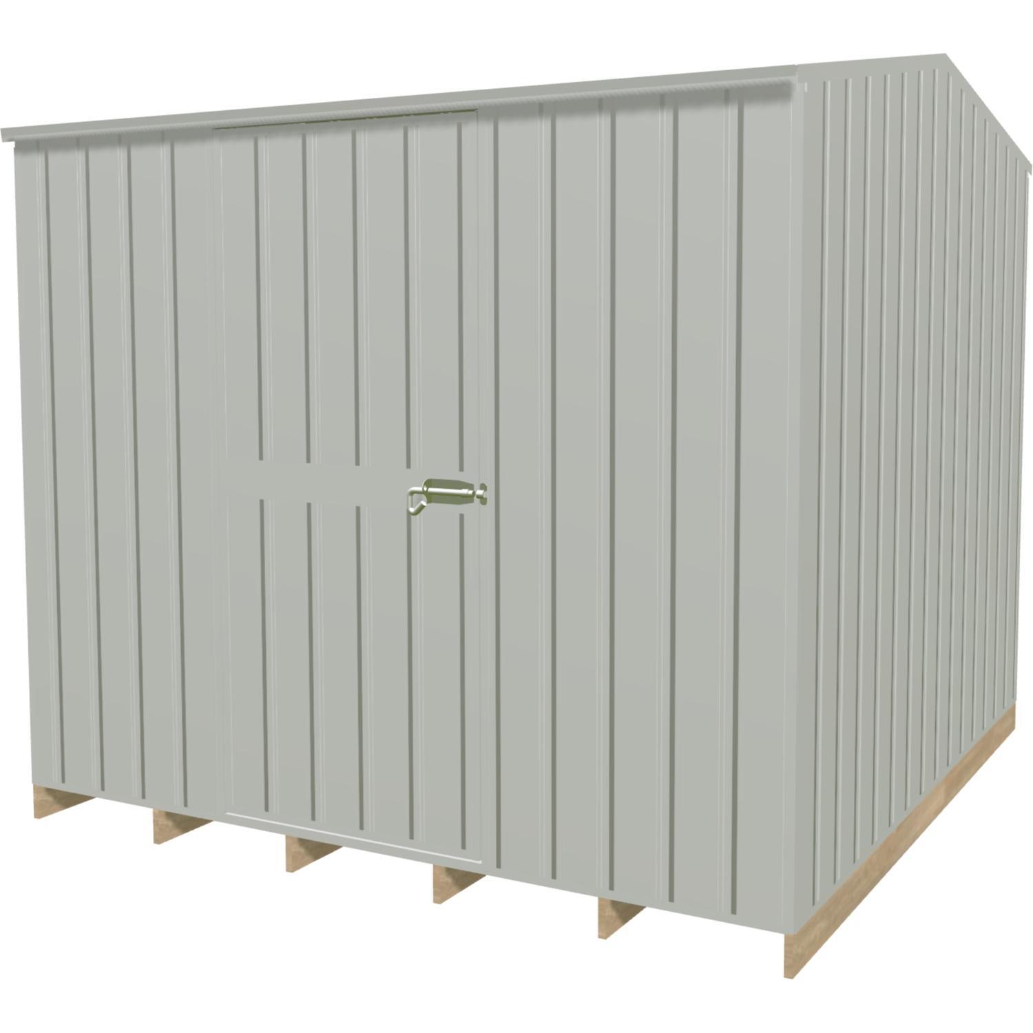 Shed H:1830mm, W:2280mm, D:2280mm Alu-Zinc