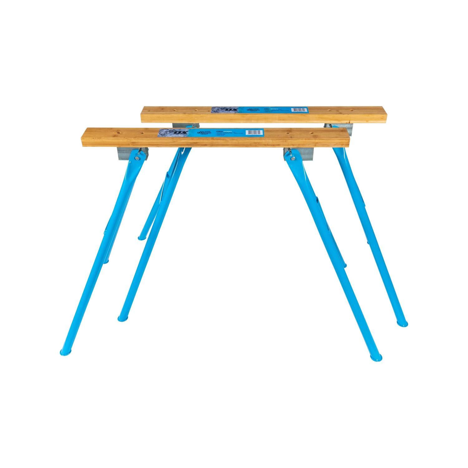 Saw Horse Pair 900mm Blue