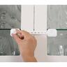 Twist 'N Lock Multi-Purpose Latch  2 Pack White