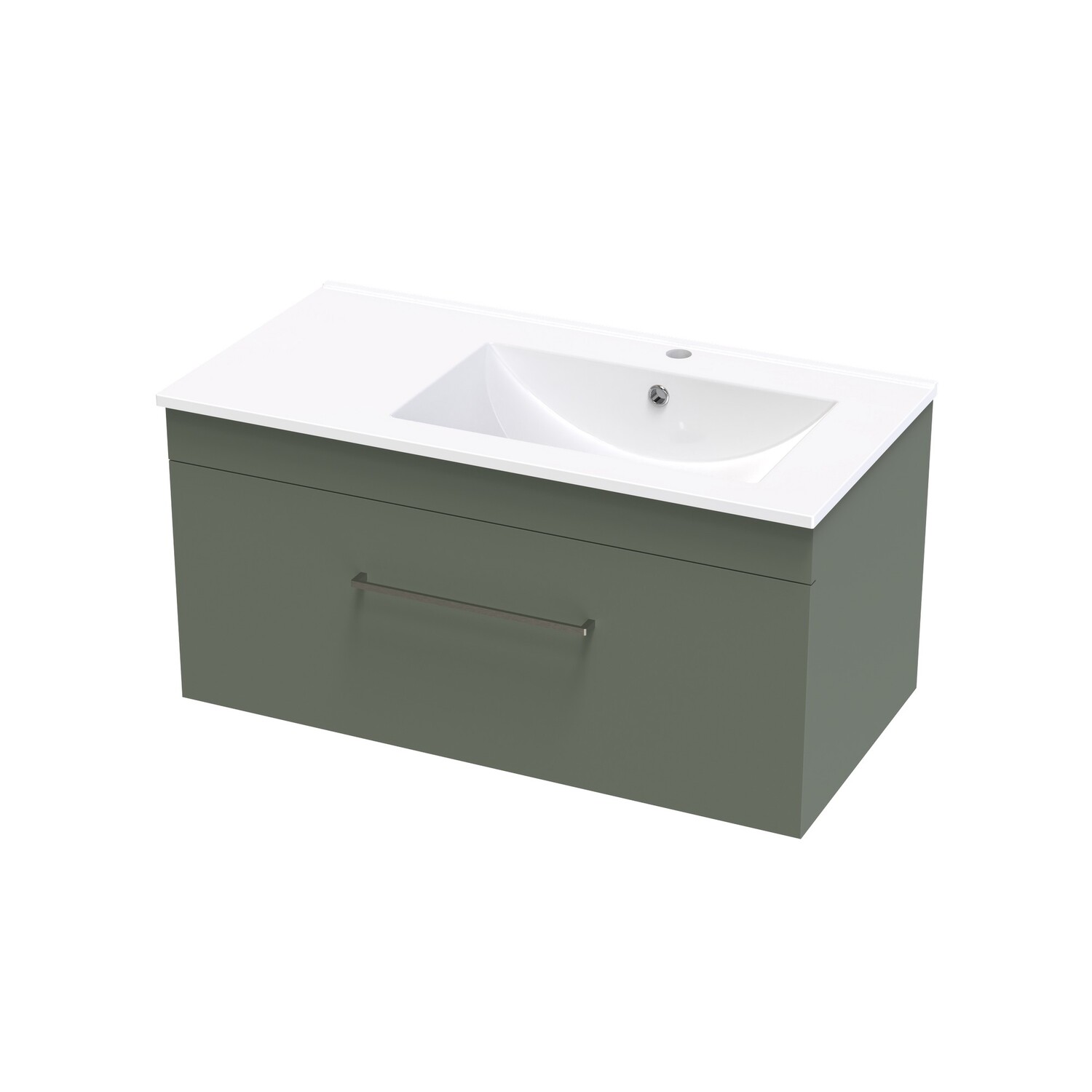 Cashmere Valley 900 Right Hand Bowl Sng Drawer Colour