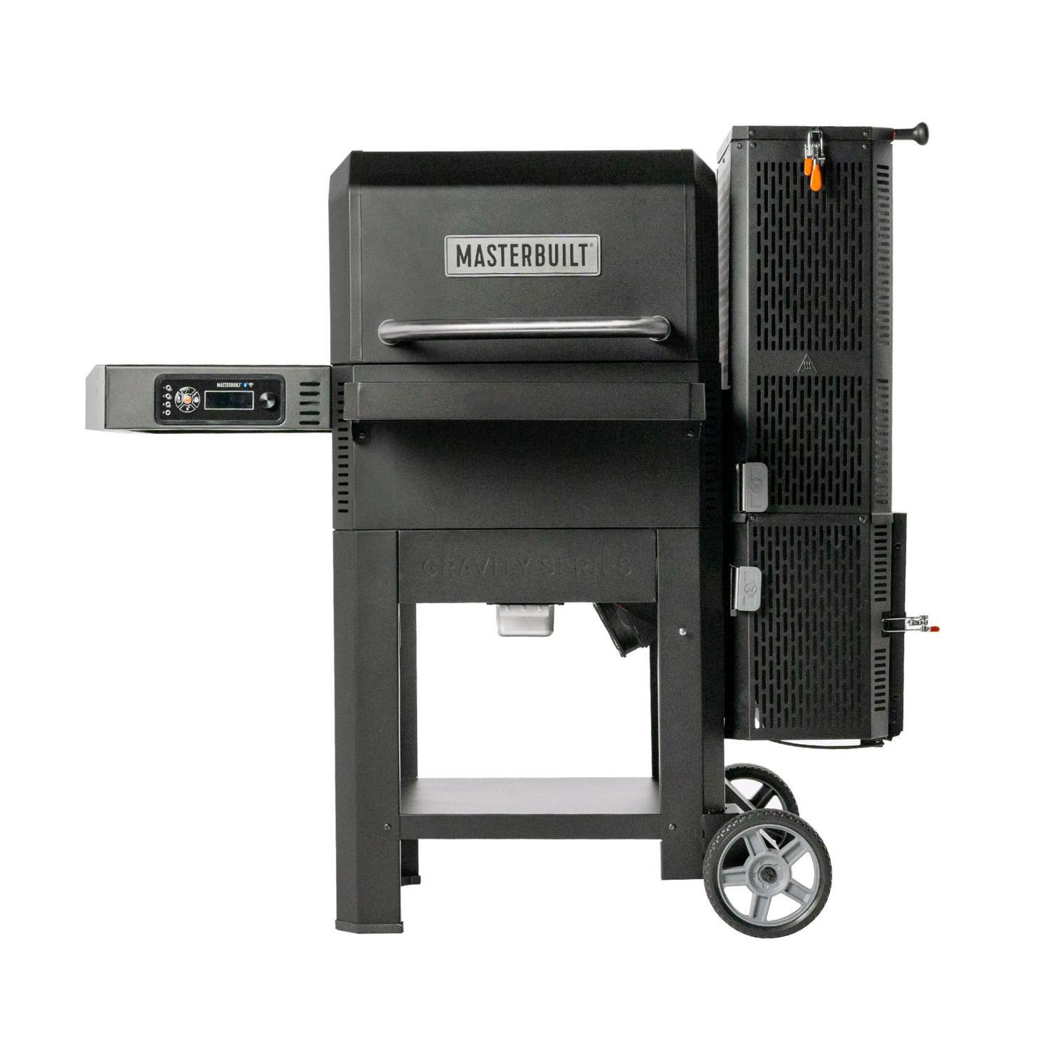 Charcoal Grill & Smoker H:1248mm, W:1232mm, D:601mm