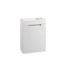Sapphire Mini Wall Hung Vanity 400mm White