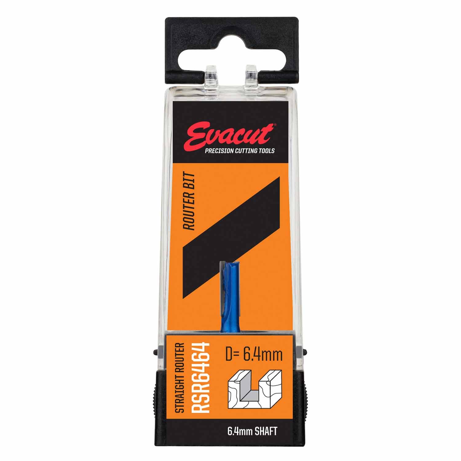 Router Bit Straight Shank: 6.4mm