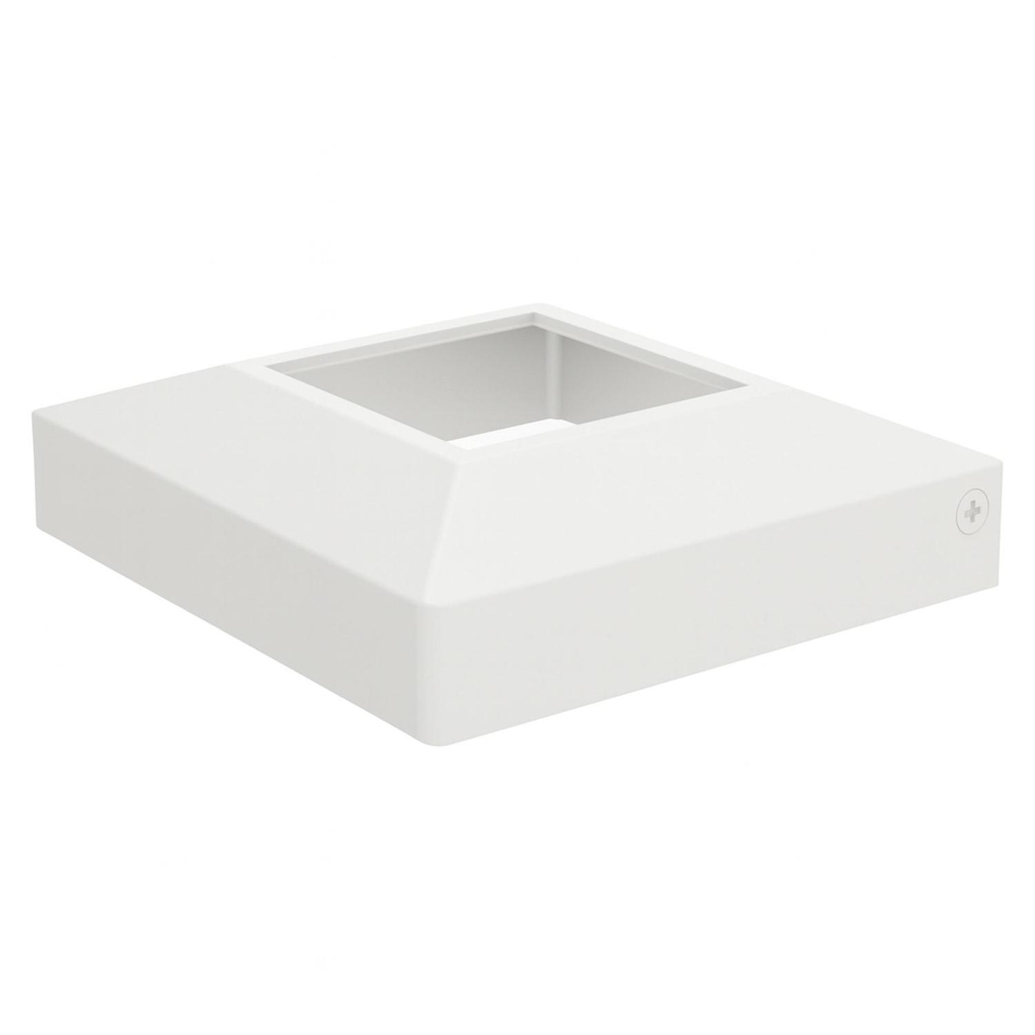 Timber Framing System Domical Base Plate Cover White