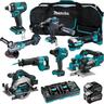 Cordless XGT Brushless 8 Piece Combo Kit 40 Volt Teal