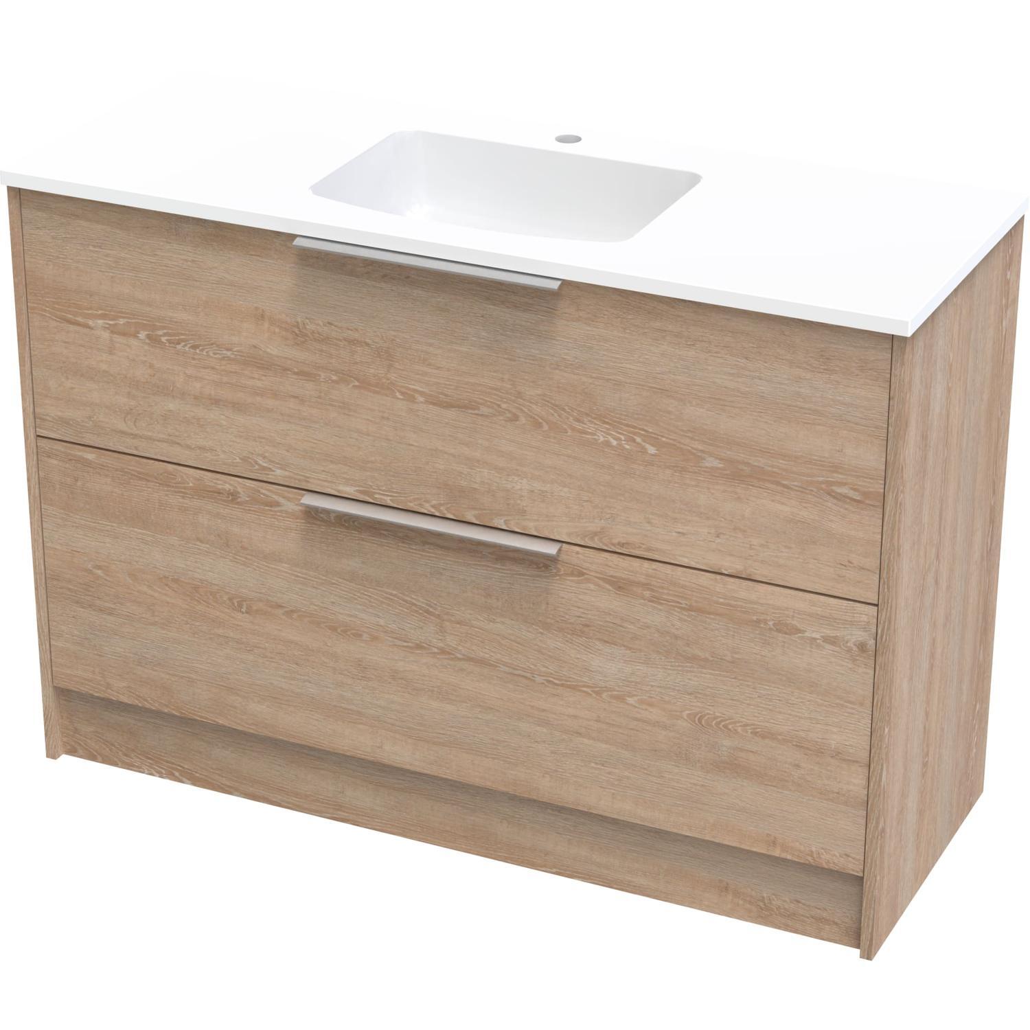 Nikau Grove 1200 Double Drawer Floor Colour