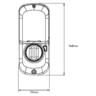 Lock® SL Deadbolt  Matt Black