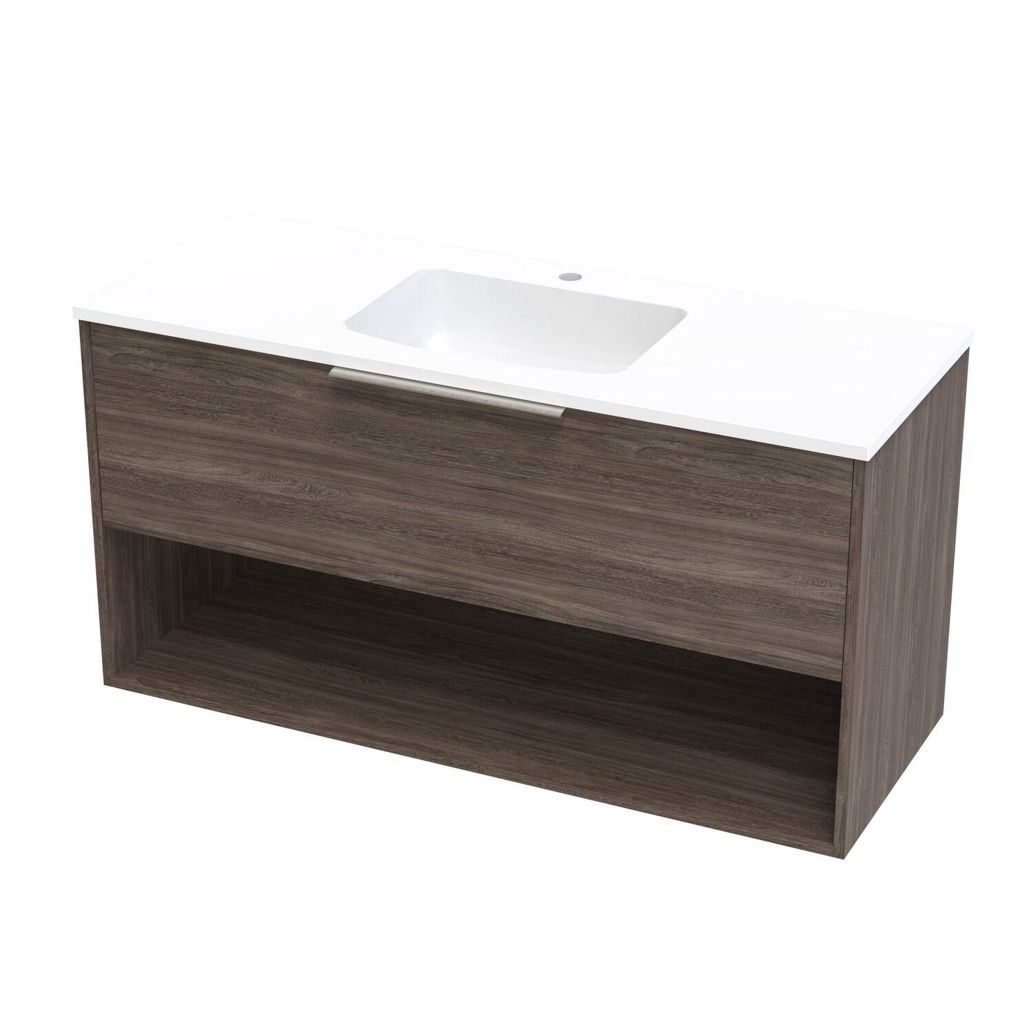 Nikau Drawer Open Wall Hung Vanity