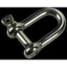 D Shackle  8mm Stainless Steel 316