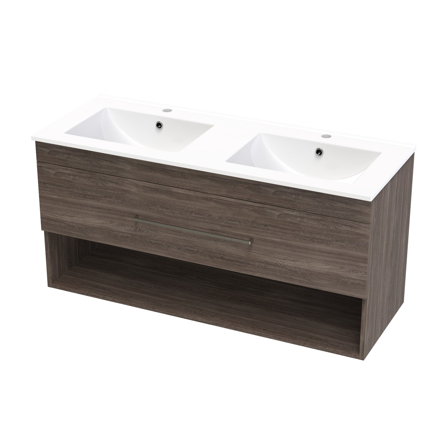 Cashmere Drawer Open Wall Hung Vanity