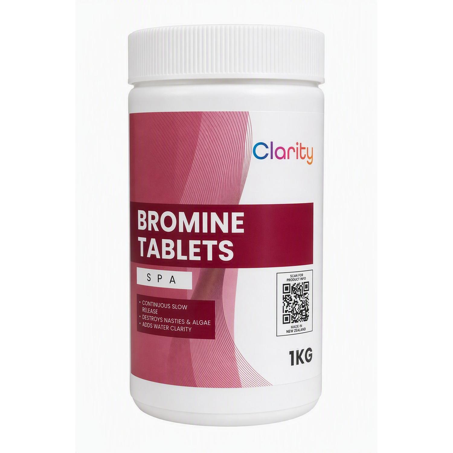 Bromine Tablets for Spas and Hot Tubs 1kg