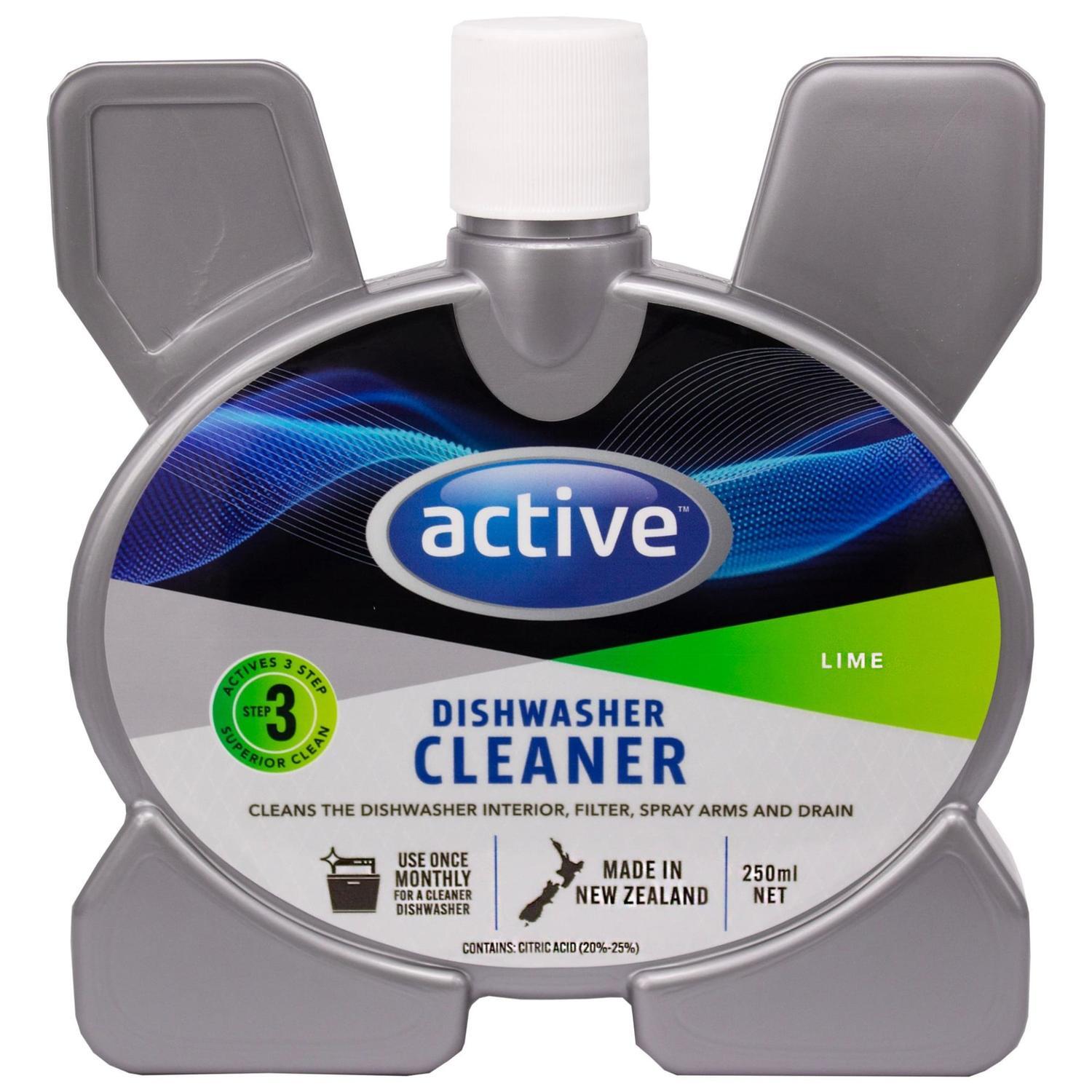 Dishwasher Cleaner Lime with Baking Soda
