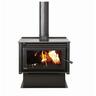 Ruapehu Freestanding Wood Fire 22kW Black