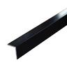 Aluminium Equal Angle 20x20x1.5mm x 2.4m Black