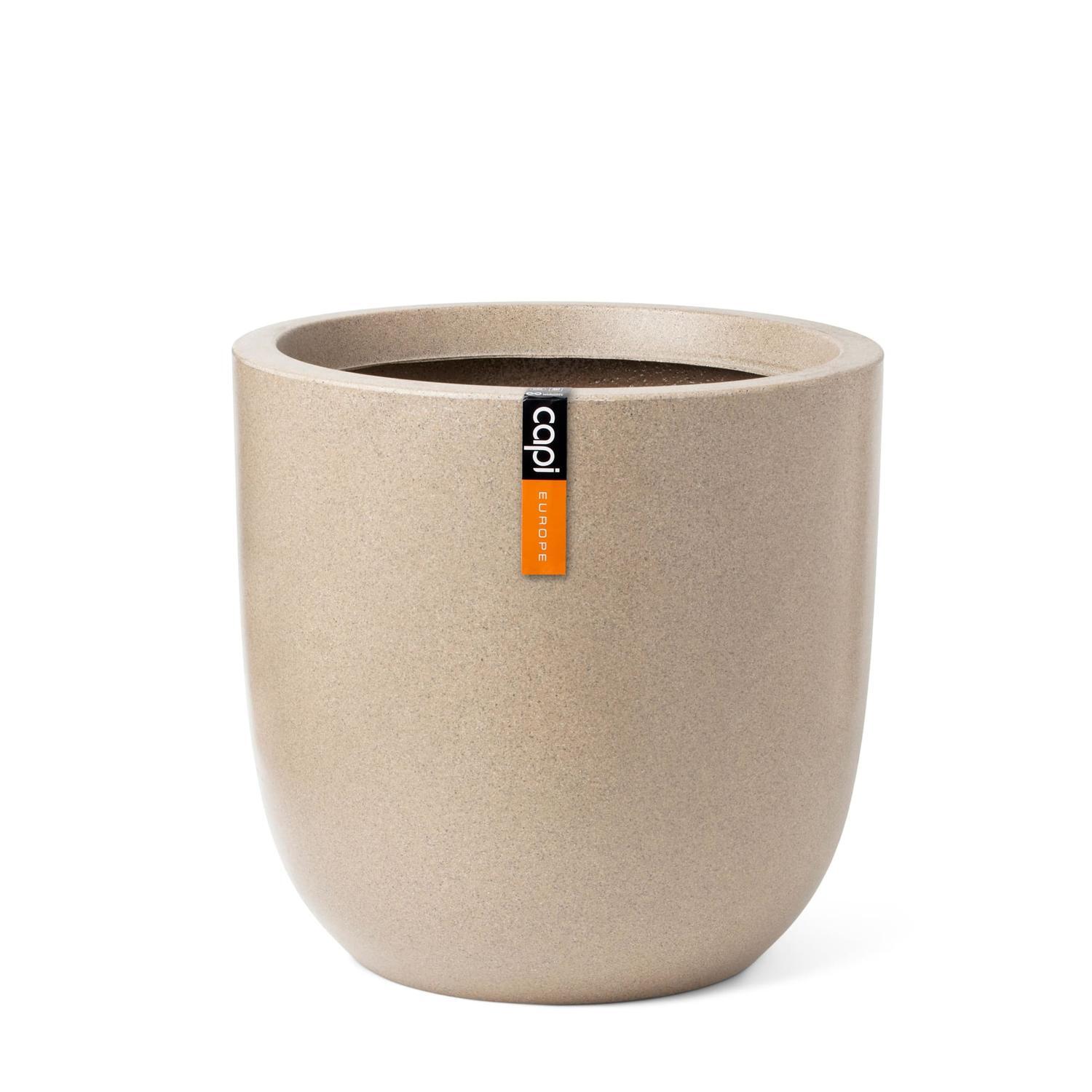 Lightweight Egg Smooth Pot Terrazzo Beige M