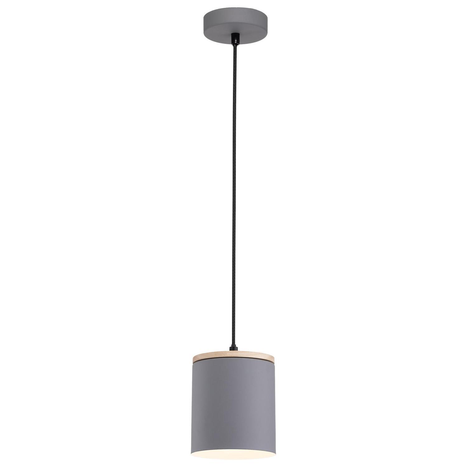 Steps Pendant 12cm Grey