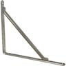 Light Stayed Bracket 350 x 300mm Zinc