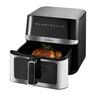Make everyday cooking easier with a compact air fryer designed for modern family meals. The large viewing window and internal light let you check progress at a glance—no need to pull out the basket and lose heat—so dishes cook evenly and faster.