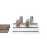 Spice Rack Expndable 3 Tier 242 x 365 - 652 x 88mm