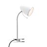 Sara Clamp Lamp 28 Watt White