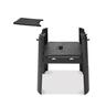 Lumin Stand with side table  Black